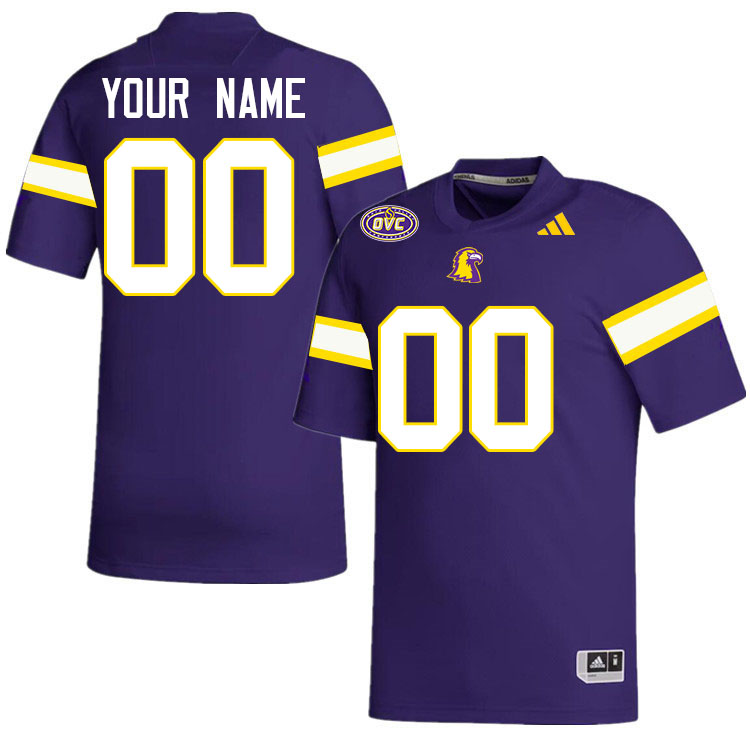 Custom Tennessee Tech Golden Eagles Name And Number Football Jerseys-Purple